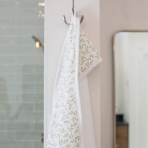 Hooded Towel, Greenery - Lulujo | Maisonette