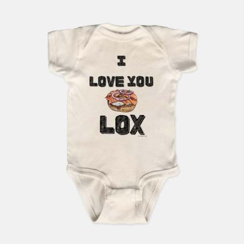 I Love You LOX Jewish Onesie / Toddler Tee hanukkah Gift - Etsy