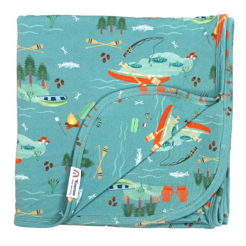 Jump in the Lake Luxury Bamboo Blanket – Emerson and Friends