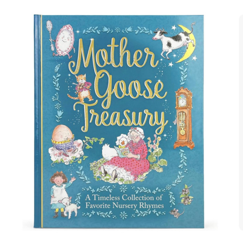 Mother Goose Treasury: A Beautiful Collection of Favorite Nursery Rhymes for Children (Hardcover Storybook Treasury)