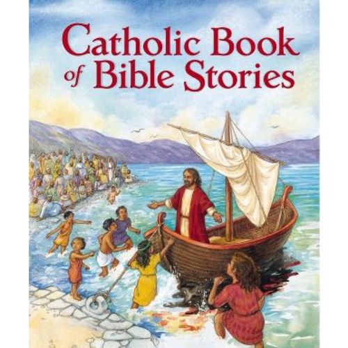 Catholic Book of Bible Stories - by Laurie Lazzaro Knowlton (Hardcover)