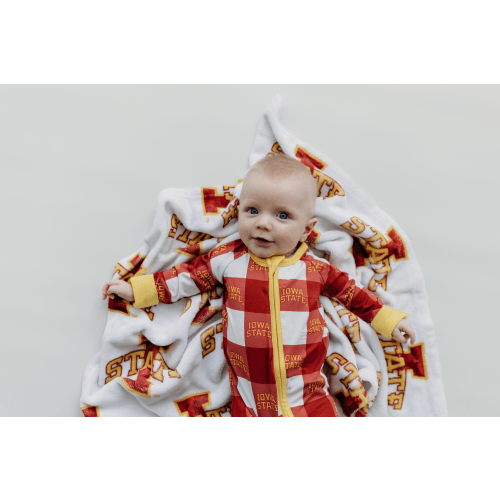 zip romper | iowa state grid – Ivory Soul