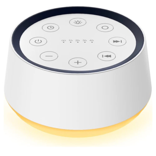 Brown Noise Sound Machine with 30 Soothing Sounds 12 Colors Night Light White Noise Machine for Adults Baby Kids Sleep Machines Memory Function 36 Volume Levels 5 Timers for Home Office Travel