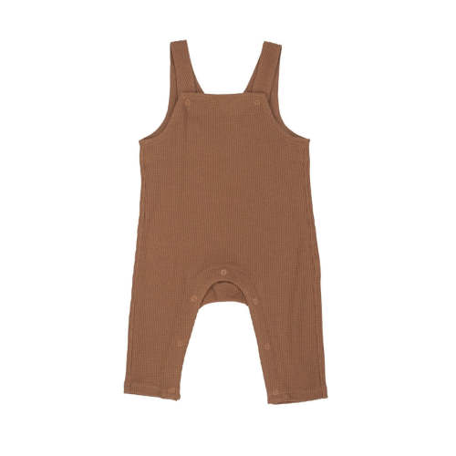 Pecan Bamboo Waffle Overalls – Little Buffalo Creek Co.