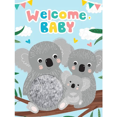 Welcome, Baby - Touch and Feel Board Books - Sensory Board Book