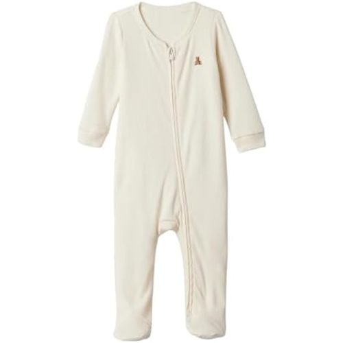 GAP Unisex Baby Two Way Zip Footed One-piece Outfit