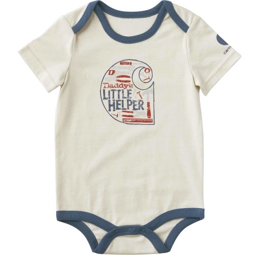 Boys' Short Sleeve Daddy's Helper Bodysuit (Baby)