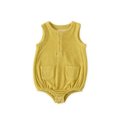 Classic Terry Pocket One Piece - Citrus