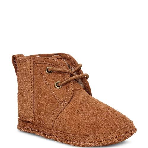 UGG Kids' Neumel Suede Crib Shoes (Infant)