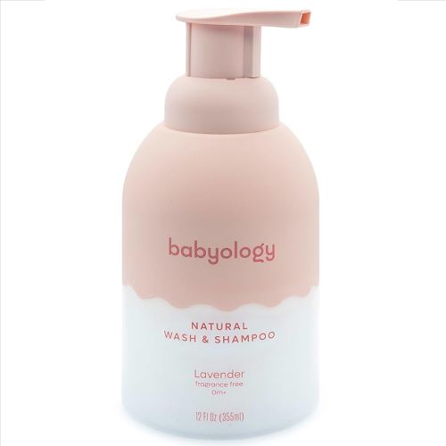 All Natural Baby Wash and Shampoo - 100% Edible Ingredients - with Organic Lavender Essential Oil (Fragrance Free) - Good for Sensitive Skin - Non Toxic - Tear Free