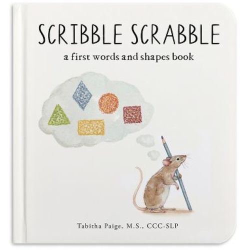 Scribble Scrabble - (Tabitha Paige Children's Book) by Tabitha Paige (Board Book)