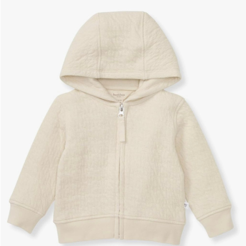 Burt's Bees Baby Unisex Jacket, Lightweight Zip-up Sweatshirt Hooded Coat or Vest, Organic Cotton