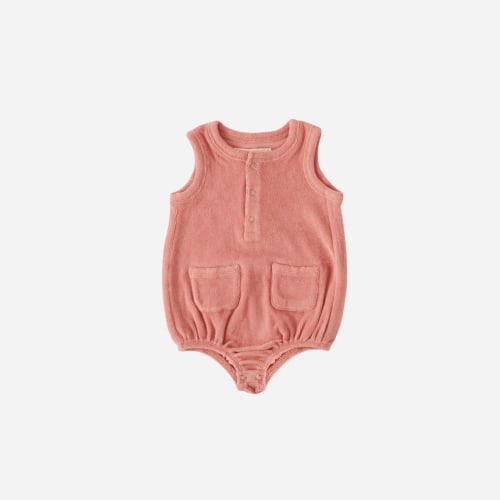 Classic Terry Pocket One-Piece - Shell