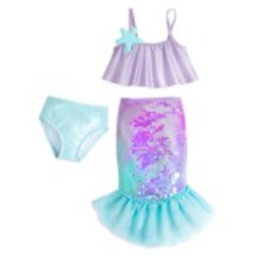 Ariel Deluxe Swimsuit Set for Girls – The Little Mermaid | Disney Store