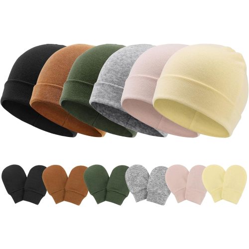 Baby Hats and Mittens 0-6 months