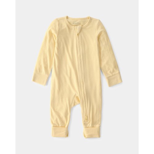 Baby 2-Way Zip PurelySoft Sleep & Play Pajama - Yellow | Carter's