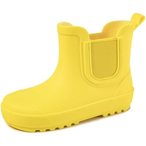 Motasha Chelsea Rain Boots for Girls Boys Waterproof Toddler to Big Kids