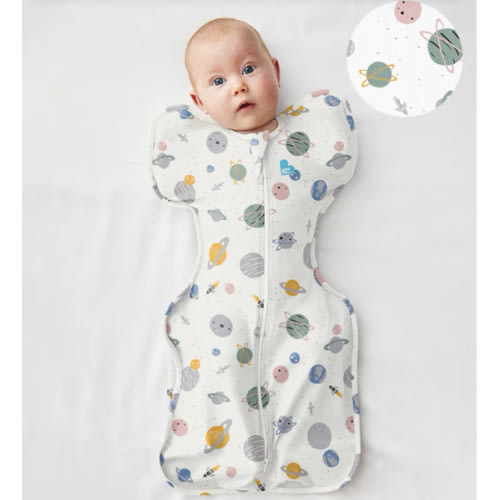Swaddle Up™ 0.2 TOG Cotton White Space