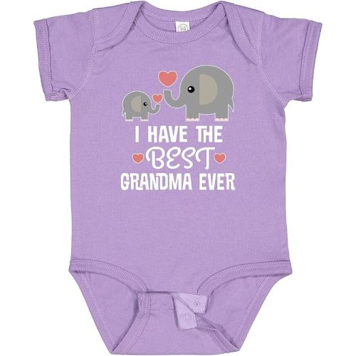 inktastic Grandchild Best Grandma Ever Baby Bodysuit