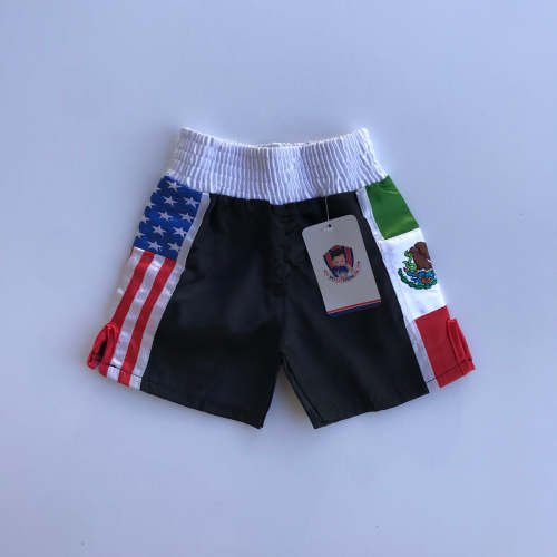 México/USA Flag Baby Boxing Trunks – MyBabyBoxing.com