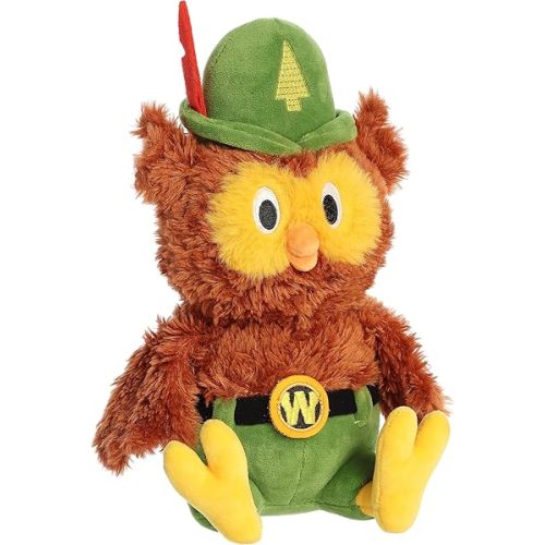 Aurora® Official Licensed U.S. Forest Service Woodsy Plush Stuffed Animal - Soft and Cuddly Toy for Imaginative Play - Perfect for Kids, Nature Lovers, and Woodland-Themed Decor - Brown 10 Inches