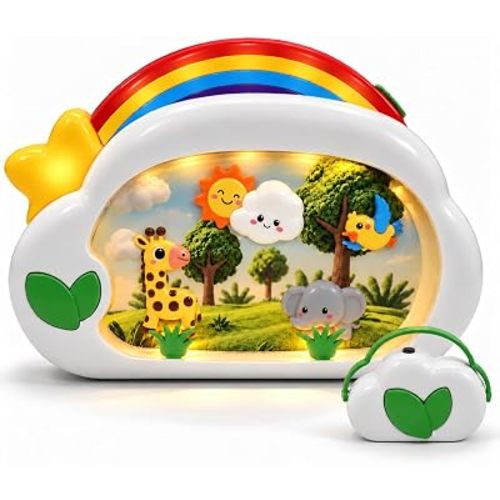 Visual Baby Sound Machine Dual Audio White Noise Sleep Lullabies