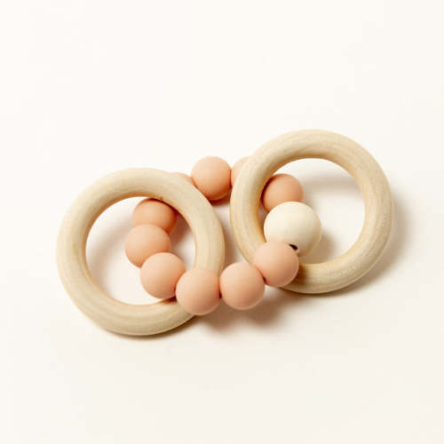 Teething Ring PeachBlossom