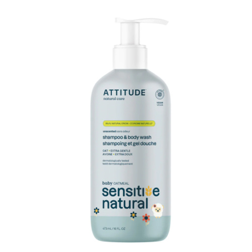 2-in-1 Shampoo & Body Wash - Sensitive Skin Baby | ATTITUDE