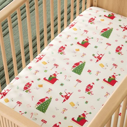 Santas Sweet Treats Crib Sheet