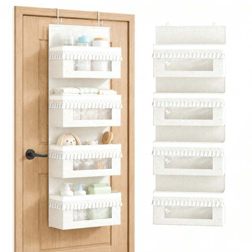 4 Tier Organizer Behind The Door Storage