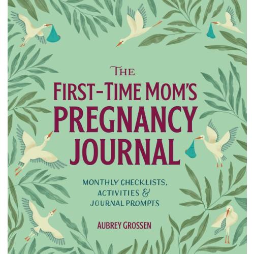 The First-Time Mom's Pregnancy Journal : Monthly Checklists, Activities, & Journal Prompts (Paperback)