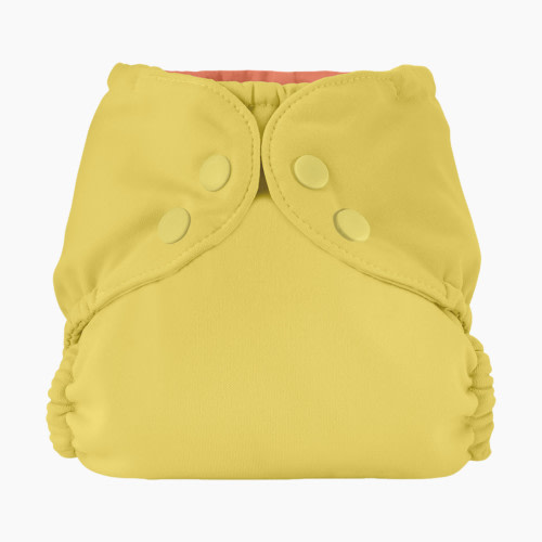 Esembly Recycled Diaper Cover (Outer) + Swim Diaper - Chamomile, Size 1 (7-17 lbs)