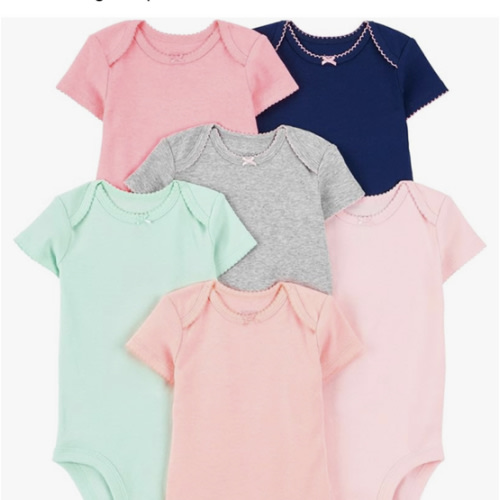 Simple Joys by Carter's Baby Girls' 6-Pack Sleeveless Bodysuit