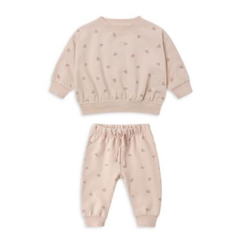 Girls' Reagan Hearts Sweatshirt & Sweatpants Set - Baby