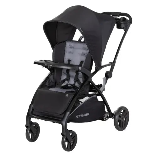 Baby Trend Sit N' Stand 2.0 Stroller | 5 Modes: Infant Car Seat, Sitting Bench & Standing Board