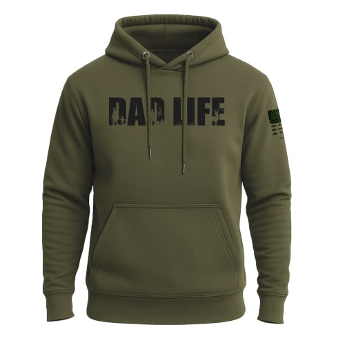 Bow Hunting Lifestyle Apparel - "Dad Life" Hoodie – Bow Crew Apparel - Bow Hunting Lifestyle Apparel