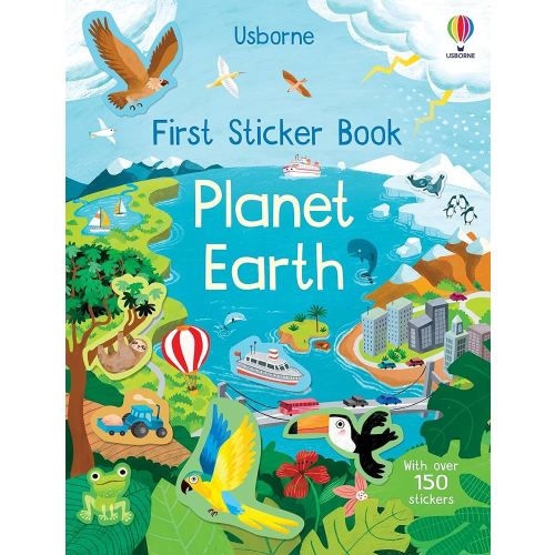 First Sticker Book Planet Earth: A Fun Sticker Activity Book Exploration of Earth's Diverse Ecosystems and Wildlife (First Sticker Books)