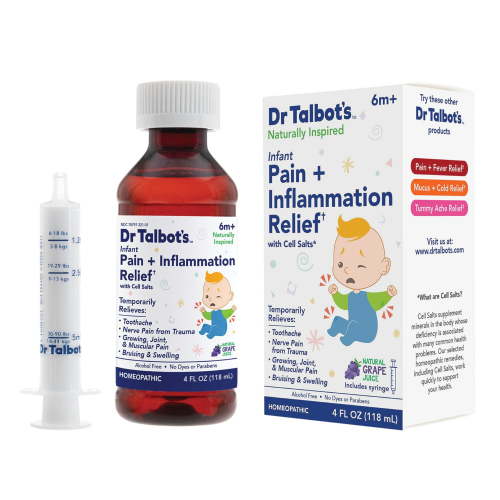 Dr. Talbot's Infant Pain and Inflammation Relief 4 fl oz Safe for Ages 6 Months