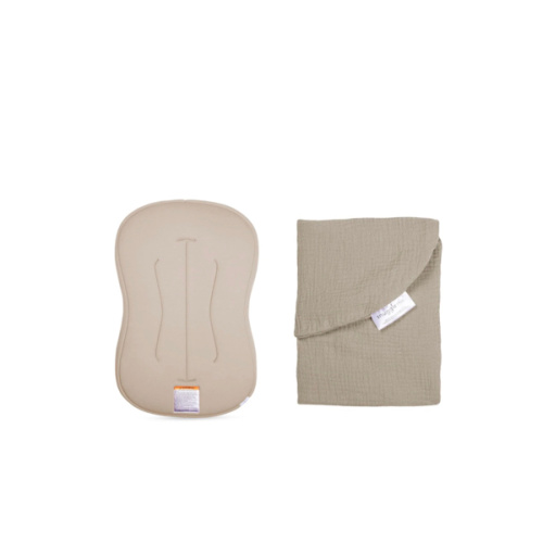 Baby Lounger + Muslin Cover Set | Birch