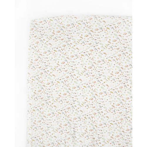 Organic Cotton Muslin Crib Sheet - Floral Field– Little Unicorn USA