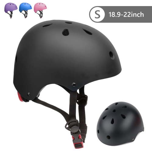 Tripumer Kids Bike Helmet Toddler Helmet Ages 3-8 Years Old Boys Girls Helmet Children Helmets Adjustable Skateboard Cycling Helmet Black - Walmart.ca