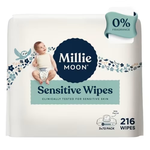 Millie Moon Sensitive Wipes - 216ct