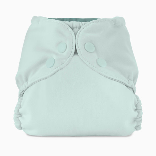 Esembly Recycled Diaper Cover (Outer) + Swim Diaper - Mist, Size 1 (7-17 Lbs)