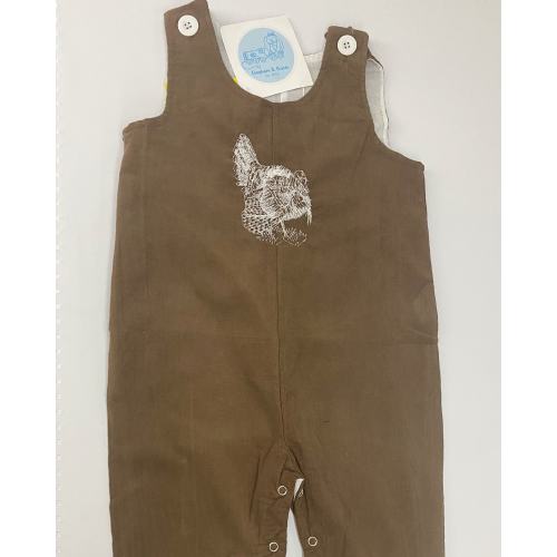 Boy turkey hunting. Boy turkey. Monogrammed longall. Baby thanksgiving. First thanksgivin.Boy Thanksgiving. Hunting overalls.
