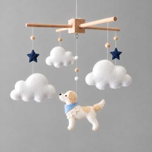 Custom Order – Personalized Dog Baby Mobile | Amber L. Baby Registry