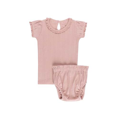 Pointelle Collection- Top + Bloomer