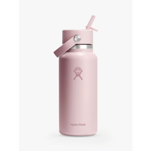 Hydroflask with straw