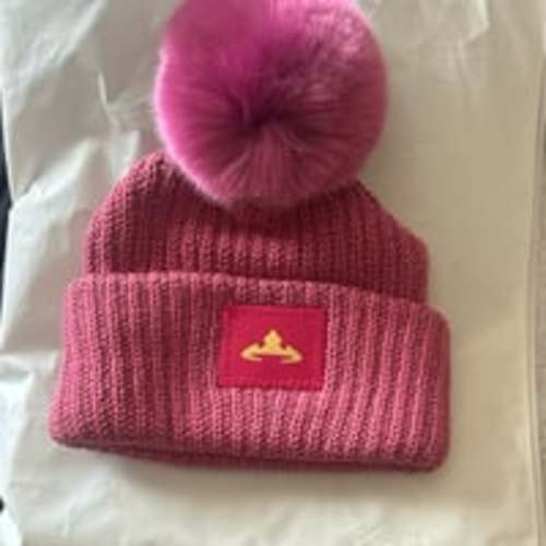Disney Fuchsia Knit Beanie with Pom-Pom by Love your Melon