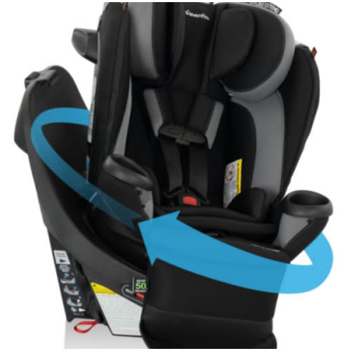 Evenflo Revolve360 Rotating All-In-One Car Seat (Amherst) - Walmart.com