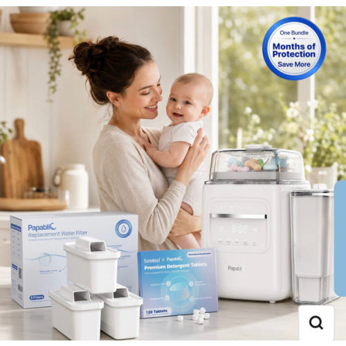 Papablic SafeguardPlus™ Baby Bottle Washer Refills Kit